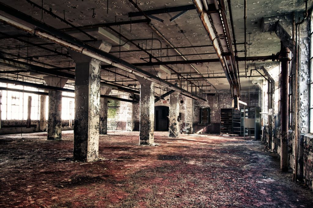 "Unveiling the Secrets of Forgotten Factories: Exploring the Haunting Beauty of Abandoned Industrial Landscapes"